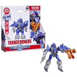 TRANSFORMERS CYBERWORLD ROBOT GALVATRON BLINDAT TRANSFORMABIL - Img 2