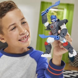TRANSFORMERS MIX MASHERS FIGURINA OPTIMUS PRIMAL 12CM SI ACCESORII - Img 3