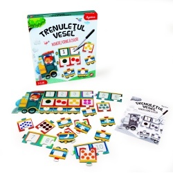 TRENULETUL VESEL NUMERE FORME CULORI - Img 3