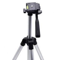 Trepied fotografic din aluminiu, compact, cu suport mobil 3D + Telecomanda Bluetooth - Img 4