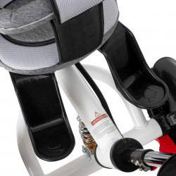 Tricicleta si Carucior pentru copii Premium TRIKE FIX V3 culoare Gri - Img 15