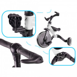 Tricicleta TRIKE FIX MINI, 3in1 adaptabila, culoare Alba - Img 2