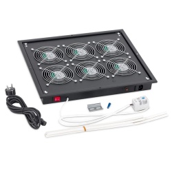 TRITON PANOU VENTILATIE 6X TERMOST NEGRU