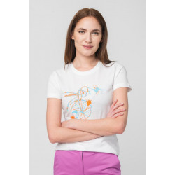 TSHIRT CASUAL F BICICLETA COLOR WHITE-M - Img 2