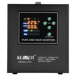 UPS CENTRALE TERMICE SINUS PUR 2000VA/1200W 12V KEMOT - Img 3