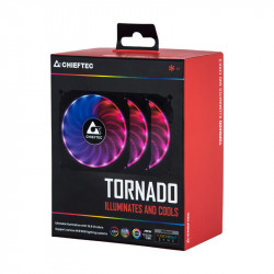 VENTILATOR CHIEFTEC PC 120x120x25 mm - CF-3012-RGB - Img 7