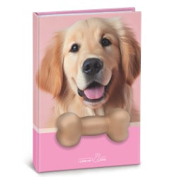 Agenda nedatata cu catei squishy pe coperta, 80 de pagini albe, 10 x 15 cm (12 buc/display) - Img 5