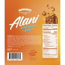 Alani Nu Fit Snacks, Baton Proteic Cu Aroma De Covrigei, 50 G - Img 5