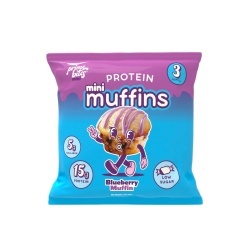 Alpha Prime Protein Mini Muffins, Briose Proteice Cu Aroma De Afine, 60 G