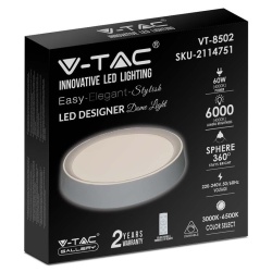 APLICA LED 30/60/30W 3IN1 DIMABIL CU TELECOMANDA - Img 3