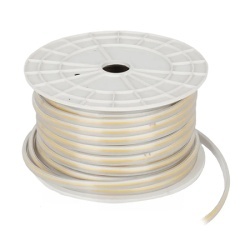 BANDA LED COB FLEXIBILA 10MM 6000K IP65 ROLA 100M