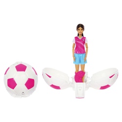 BARBIE TEAM ROTESTE SI DEZVALUIE PAPUSA BARBIE JUCATOARE DE FOTBAL - Img 4