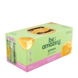 Be Amazing Greens Rtd Pink Lemonade, Bautura Revitalizanta Cu Superalimente Cu Aroma De Pink Lemonade, 355 Ml - Img 2