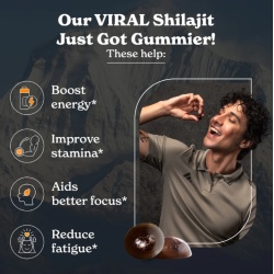 Better Alt Pure Himalayan Shilajit Gummies, Jeleuri De Shilajit Din Himalaya, 60 Jeleuri - Img 10
