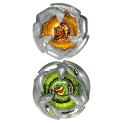 BEYBLADE X PACHET DUO TAIL VIPER 3-80HN SI GALE WYVERN 5-80GB - Img 2