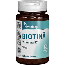 BIOTINA VITAMINA B7 900MCG 100CPR