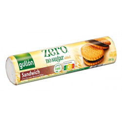 BISCUITI CU CREMA DE CIOCOLATA FR.ZAHAR 250GR