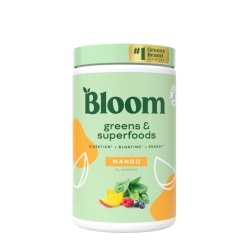 Bloom Greens & Superfoods - Mango, Amestec De Super-alimente Verzi Cu Aroma De Mango, 141 G - Img 1