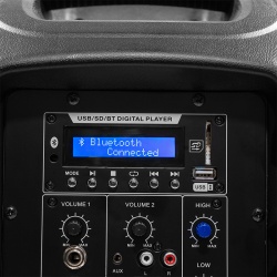 BOXA ACTIVA 12''/30CM 140W RMS CU BT/FM/TWS/USB/SD - Img 10