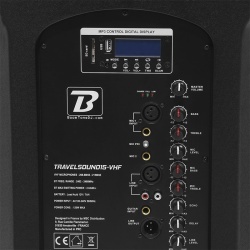 BOXA PORTABILA 15''/38CM + TWEETER 350W BT/USB/FM/SD + 2MIC VHF - Img 13