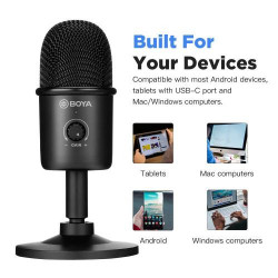 Boya BY-CM3 USB Recording and Streaming Microphone (mini) - Img 3
