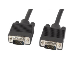 Cablu VGA M/M 1,8 m ecranare dublă negru