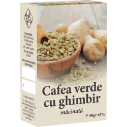 Cafea verde cu ghimbir 50gr