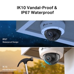 CAMERA SUPRAVEGHERE 4MP DOME 2.8MM VIGI TP-LINK - Img 9