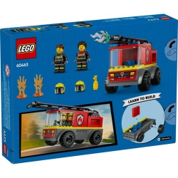 CAMION DE POMPIERI CU SCARA, LEGO 60463 - Img 4