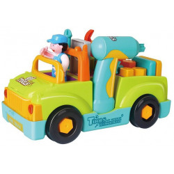 Camionul plin cu scule al micului mecanic cu lumini si sunete - Img 2