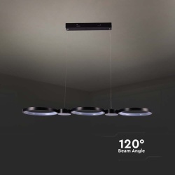 CANDELABRU LED 38W 4000K 95X100CM - NEGRU - Img 6
