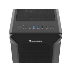 Carcasa GENESIS IRID 505F MID TOWER BLAC - Img 3