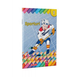 CARTE DE COLORAT A4, 16 PAGINI, SPORTURI