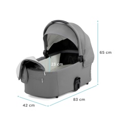 CARUCIOR KINDERKRAFT NEA, 2 IN 1, PLATINUM GREY - Img 10
