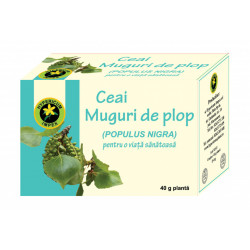 Ceai muguri de plop negru 40gr hypericum