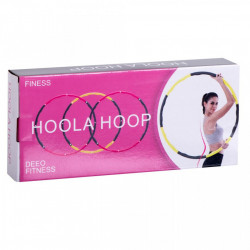 Cerc HOOLA HOOP pentru slabit, diametru 85cm, demontabil - Img 5