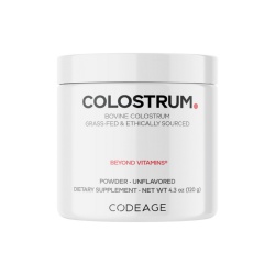 Codeage Bovine Colostrum Powder Unflavored Immunoglobulin Rich, Colostru Bovin Cu Imunoglobuline Pentru Imunitate Si Digestie Fara Aroma, 120g