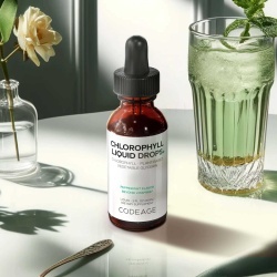Codeage Chlorophyll Liquid Drops, Clorofila Lichida Cu Aroma De Menta, 60 Ml - Img 9