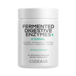 Codeage Fermented Digestive Enzymes With Probiotics & Prebiotics, Enzime Digestive Cu Probiotice Si Prebiotice Pentru Sustinerea Digestiei, 90 Cps - Img 1