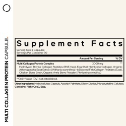 Codeage Hidrolyzed Multi Collagen, Colagen Hidrolizat, 90 Cps - Img 10