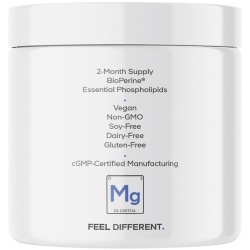Codeage Magneziu Bisglicinat Lipozomal Cu Bioperine - Formula Avansata Pentru Absorbtie Superioara, 240 Cps - Img 4