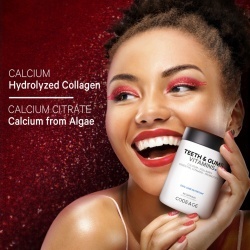 Codeage Teeth & Gums Vitamins, Daily Multivitamins & Minerals + Collagen, Complex De Vitamine, Minerale Si Colagen Pentru Dinti Si Gingii, 90 Cps - Img 7