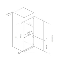 COMBINA FRIG. HEINNER HCNF-BIM403INVD - Img 3