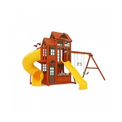 Complex de joaca din lemn Canyon Ridge Kidkraft - Img 2
