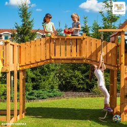 Complex de joaca din lemn Fungoo Maxi set SPIDER LAND - Img 3