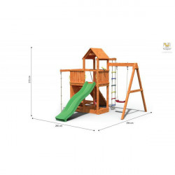 Complex joaca din lemn 7in1 Fungoo Activer - Img 2