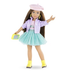 COROLLE SET SAPTAMANA MODEI LA MILANO PAPUSA LUNA 28CM - Img 5