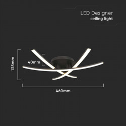 Corp iluminat led 20w 3000k alb cald - - Img 2