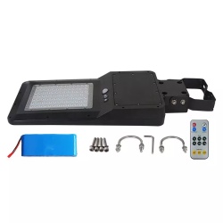 CORP ILUMINAT STRADAL LED SOLAR 40W 120LM/W 6000K ALB RECE - Img 6