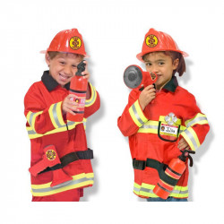 Costum carnaval copii Pompier Sef Melissa and Doug - Img 2